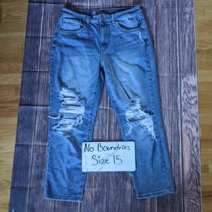 No Boundaries Mom Jeans Size 15